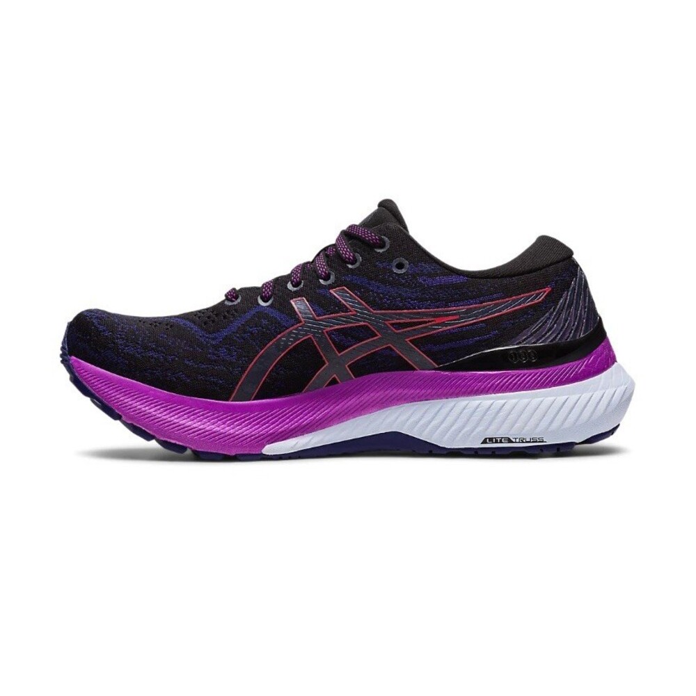 Asics GEL-KAYANO 29 Women's Running Shoes Sneakers Size 9.5 Wide Black/Red Alert - Picture 2 of 11